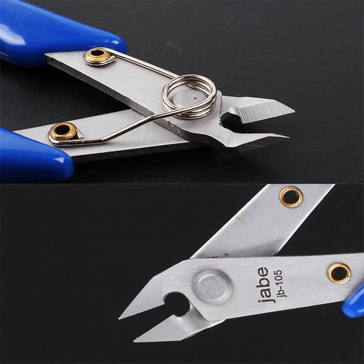 JB105/JB106 With Long Electronic Clippers Mini Diagonal Pliers Oblique Nose Pliers - MRSLM