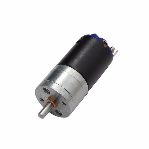 GM25-370 Motor DC 6.0/12.0V Black Brushed Motor 4mm Shaft Diameter Motor - MRSLM