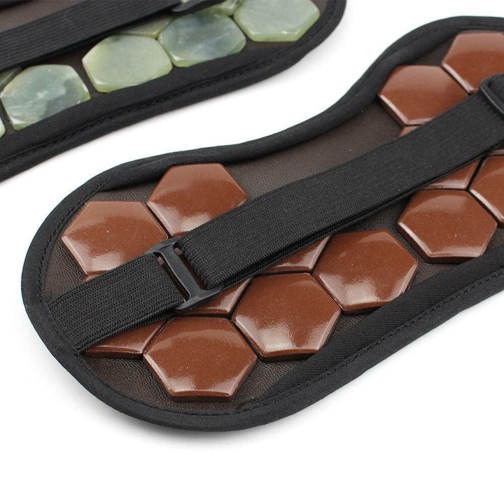 Jade Stone Germanium Sleep Eye Mask Unisex Shading Natural Tourmaline Eye Massager - MRSLM