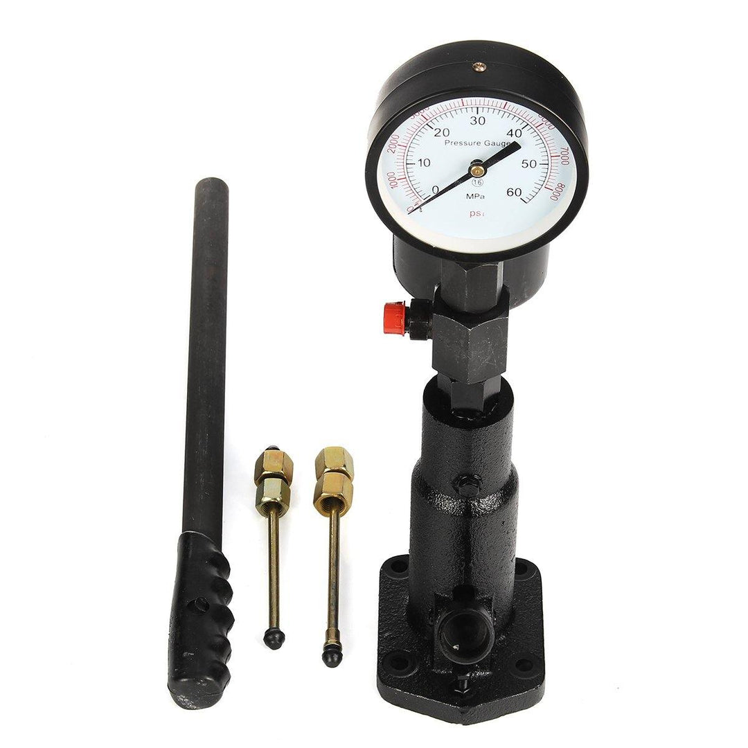 Pop Diesel Injector Nozzle Pressure Tester Dual Scale Read Gauge Bar PSI 0-60Mpa - MRSLM