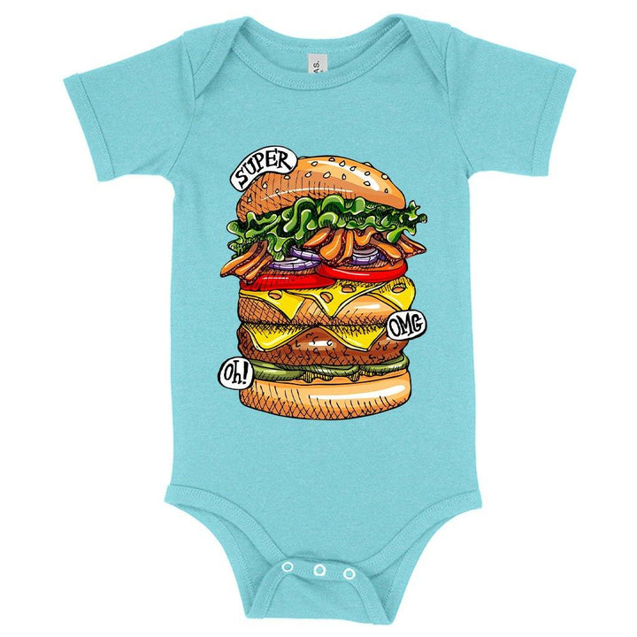 Baby Burger Onesie - Cool Food Onesies - MRSLM