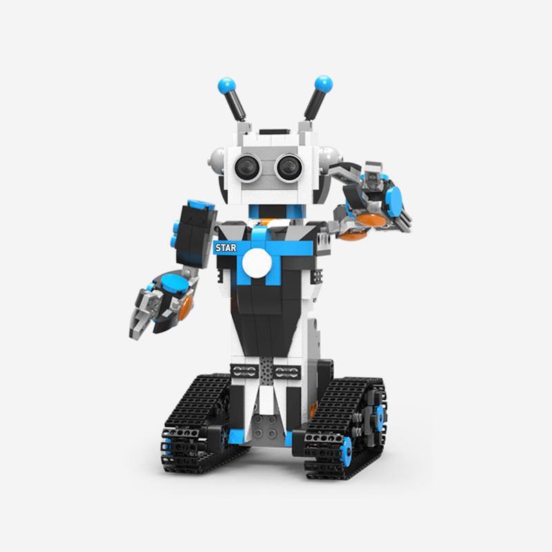 XuanPing DIY STEAM Block Building RC Robot Stick / App Control Progarmmable Robot Toy - MRSLM