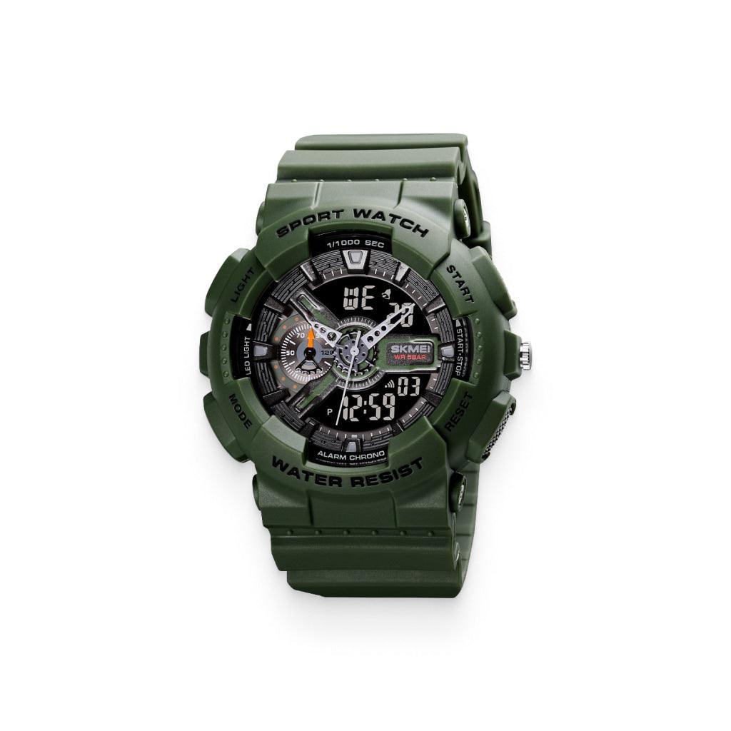 Khaki Light Men’s Digital Sports Watch - MRSLM