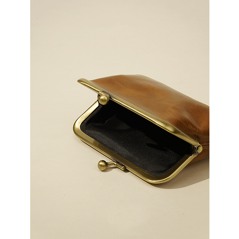 Retro Niche Design Leather Mini Coin Purse - MRSLM