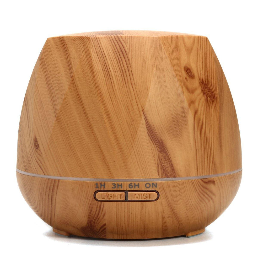 Wood Grain Ultrasonic Air Humidifier Aroma Remove Control - MRSLM