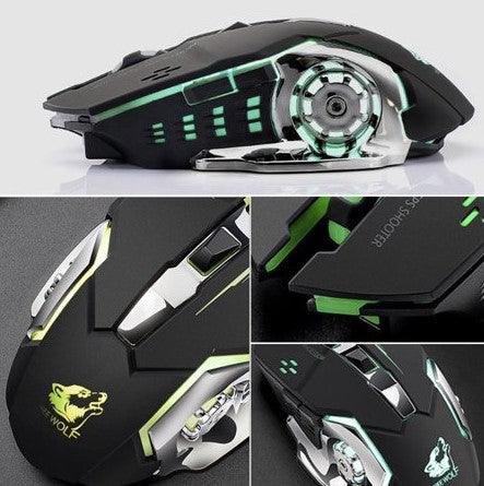 Wireless Silent Gaming Mouse - MRSLM