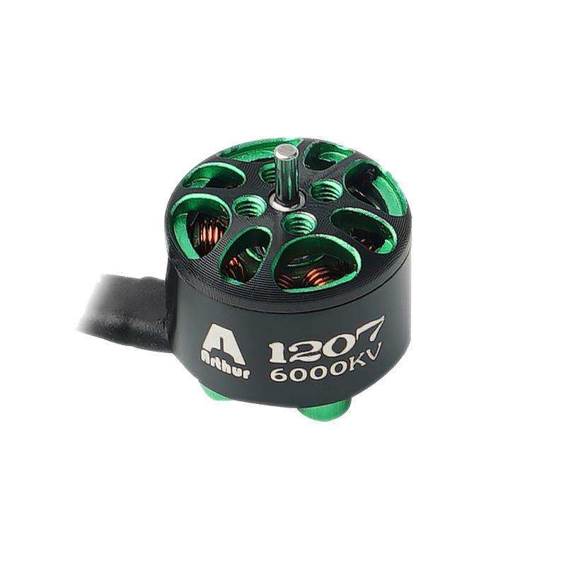 Flashhobby Arthur A1207 1207 5200KV 6000KV 3-4S / 7000KV 2-3S Brushless Motor 1.5mm Shaft for 2-3 Inch RC Drone FPV Racing - MRSLM