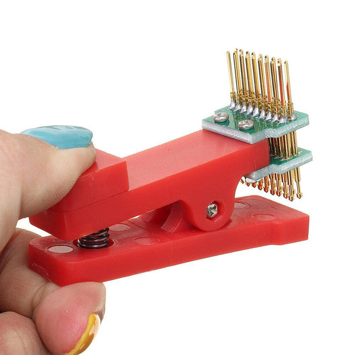 Test rack PCB Clamp Burning Clamp Probe Fixture Download Programming Burning 2.54 - MRSLM