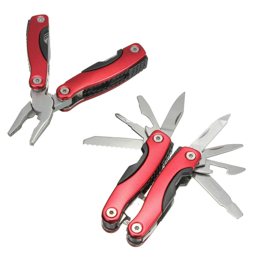 9 In 1 Portable Pocket Multitool Plier Survival Camping Travel Life Tools - MRSLM