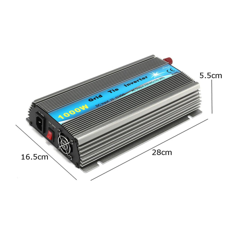 1000W Grid Tie Inverter 230V 115V MPPT Pure Sine Wave Photovoltaic Inverter 50Hz/60Hz - MRSLM