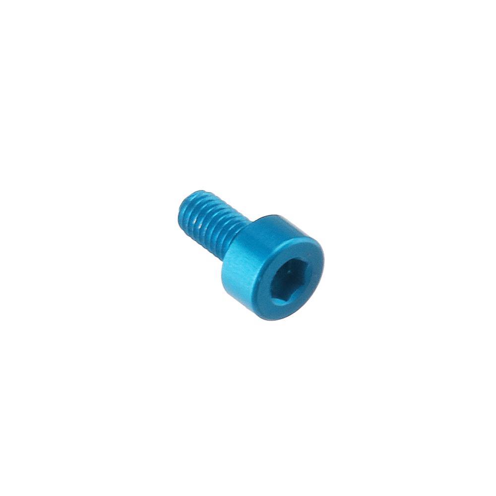 Suleve™ M3AH10 10Pcs M3×6mm Hex Socket Screw M3 Cap Head Bolt 7075 Aluminum Alloy Multicolor - MRSLM