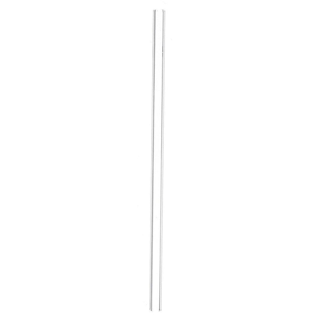 10Pcs 200x7x1mm Length 200mm OD 7mm 1mm Thick Wall Borosilicate Glass Blowing Tube Lab Factory School Home Tubes - MRSLM