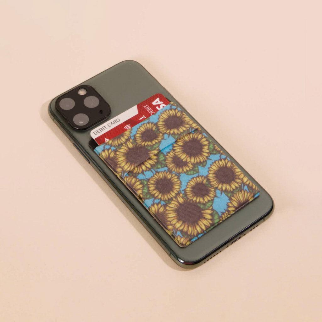 Sunflower Print Phone Pocket - MRSLM