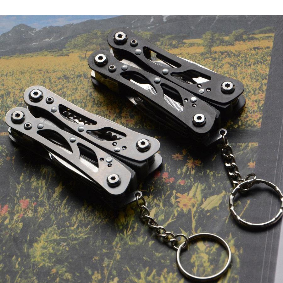 EDC Multifunction Pliers Cable Stripper Folding Stainless Steel Screwdriver Saw Camping Outdoors Tools Repair Multitool Knife Pliers - MRSLM