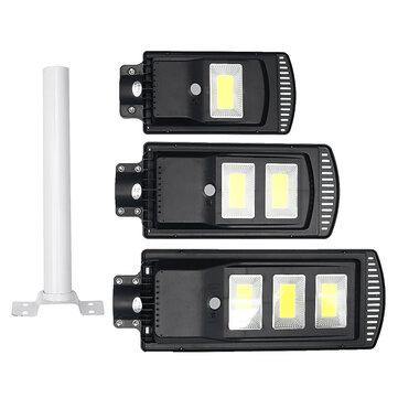 120/240/360COB Solar Powered PIR Motion Wall Street Light Lamp for Garden Road - MRSLM