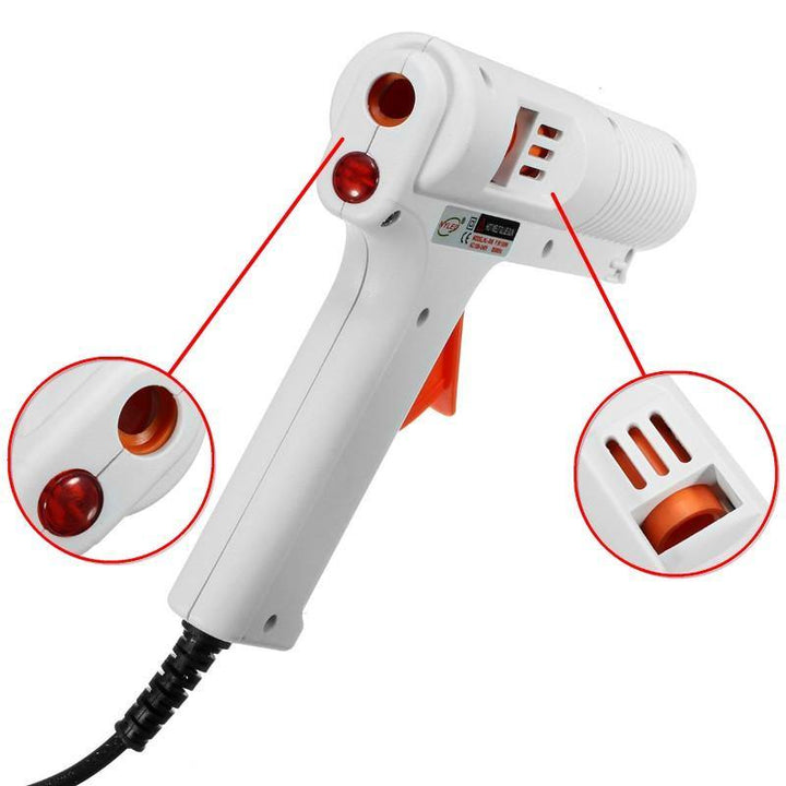 NL-308 Adjustable 110-240V 100W High Temp Heater Thermostat Hot Melt Glue Gun Adhesive Repair Tool - MRSLM