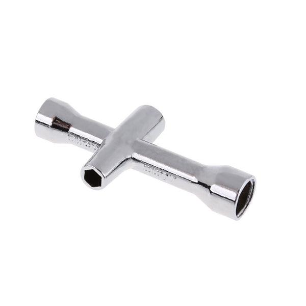 5Pcs Mini Cross Wrench Socket Spanner M2 M2.5 M3 M4 for RC Model Sliver Universal Cross Key Triangle Square Wrench Spanner Triangle Electric Elevator Cabinet Valve Bicycle Repair Best - MRSLM