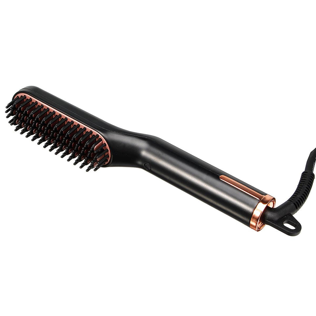 Straightener Brush- Electric Ionic Faster Quick Heated Comb - MRSLM