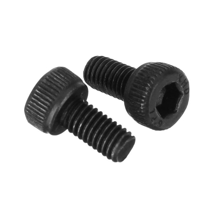 Suleve™ M3CH9 50Pcs M3 Carbon Steel Hexagon Socket Cap Head Screws Bolts 4-20mm Optional Length - MRSLM