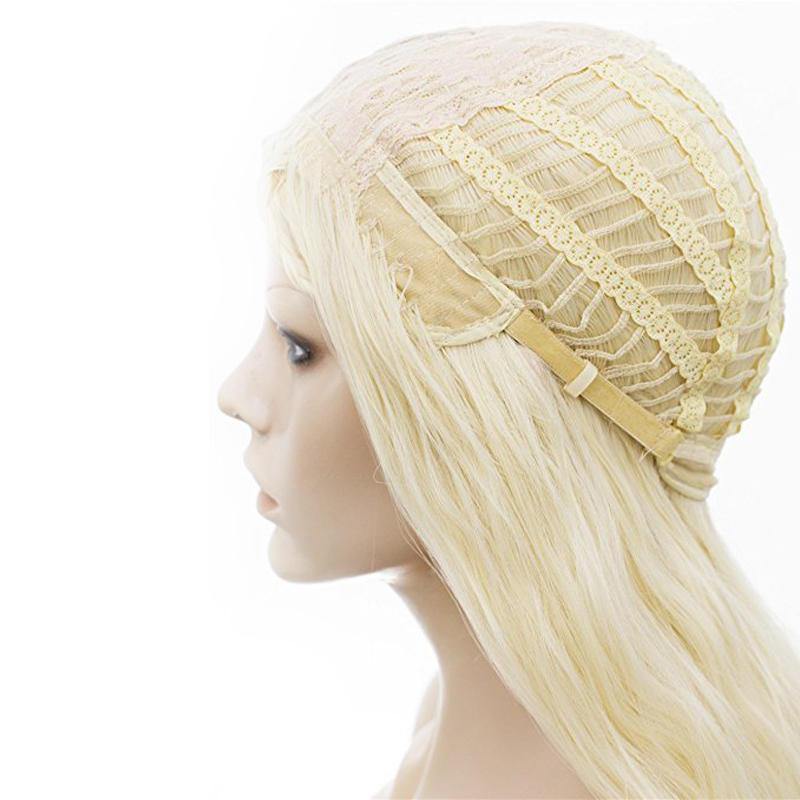 Blonde High-Temperature Fiber Cosplay Wigs Costume Party Hair Halloween Masquerade Show - MRSLM