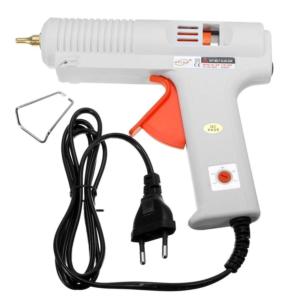 NL-308 Adjustable 110-240V 100W High Temp Heater Thermostat Hot Melt Glue Gun Adhesive Repair Tool - MRSLM