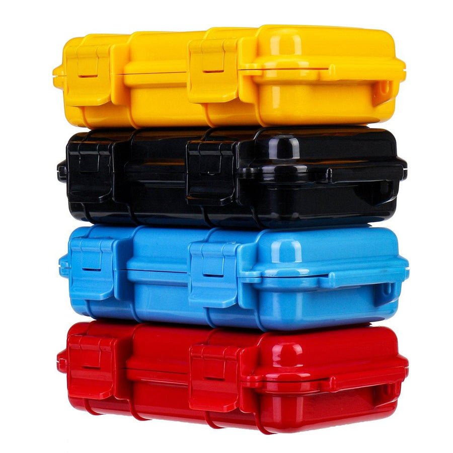 Waterproof Airtight Survival Storage Case Container Fishing Carry Tool Box with Sponge - MRSLM