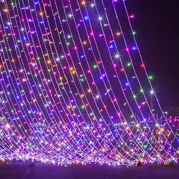 500LED 100m String Fairy Light 8 Modes Waterproof Xmas Party Wedding Curtain - MRSLM