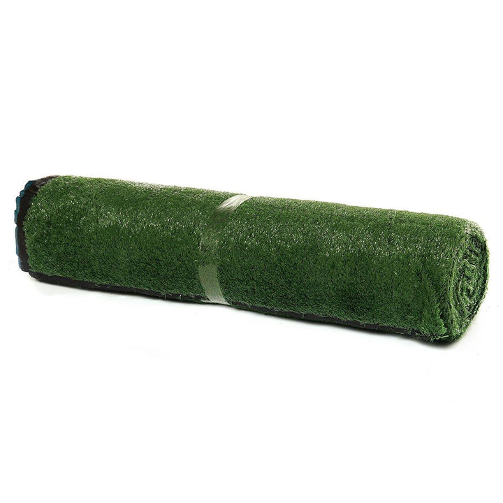 15mm Artificial Grass Mat Lawn Synthetic Green Yard Garden In/Outdoor - MRSLM