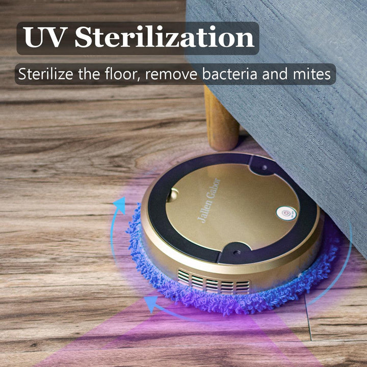 Smart Mopping Robot USB Automatic Charging Cleaner Spray Wet & Dry UV Sterilization Machine - MRSLM