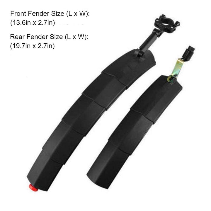 Folding Tail Light Bike Fender - MRSLM