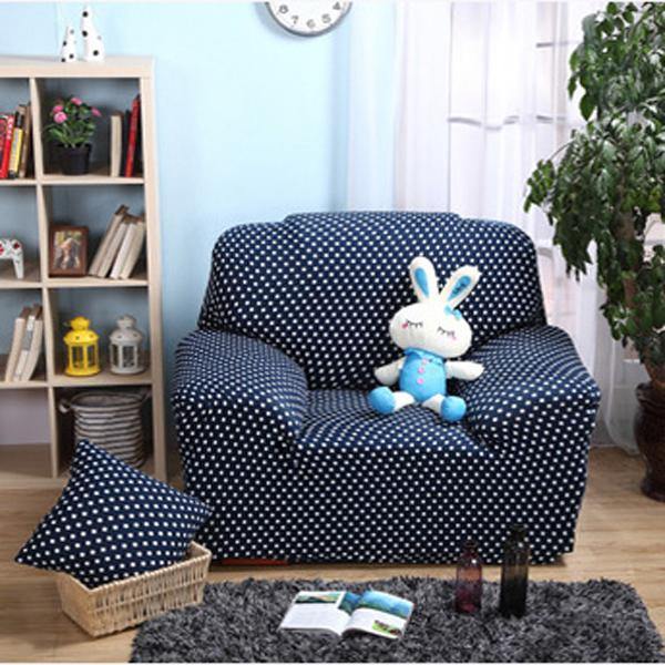 Creative Chair Covers Seater Textile Spandex Strench Flexible Printed Elastic Sofa Couch Cover Furniture Protector With Two Pillow Cases - MRSLM