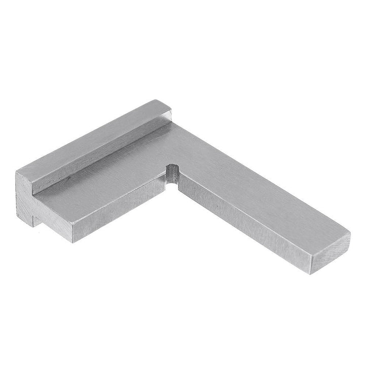 Machinist Square 90º Right Angle Engineer Carpenter Square with Seat Precision Ground Steel Hardened Angle Ruler - MRSLM