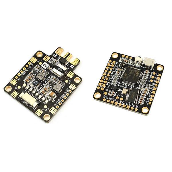 Matek F405-STD BetaFlight STM32F405 Flight Controller+Matek FCHUB-6S Hub Power Distribution Board for RC Drone - MRSLM