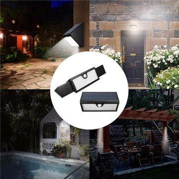 71 LED Solar Powered Motion Sensor Wall Light Stretchable Waterproof Outdoor Sercurity Lamp - MRSLM