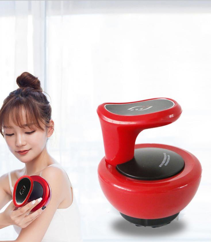 Electric Body Scraping Massager Negative Pressure Cupping Machine Meridian Suction Massage Magnetic Therapy Device - MRSLM